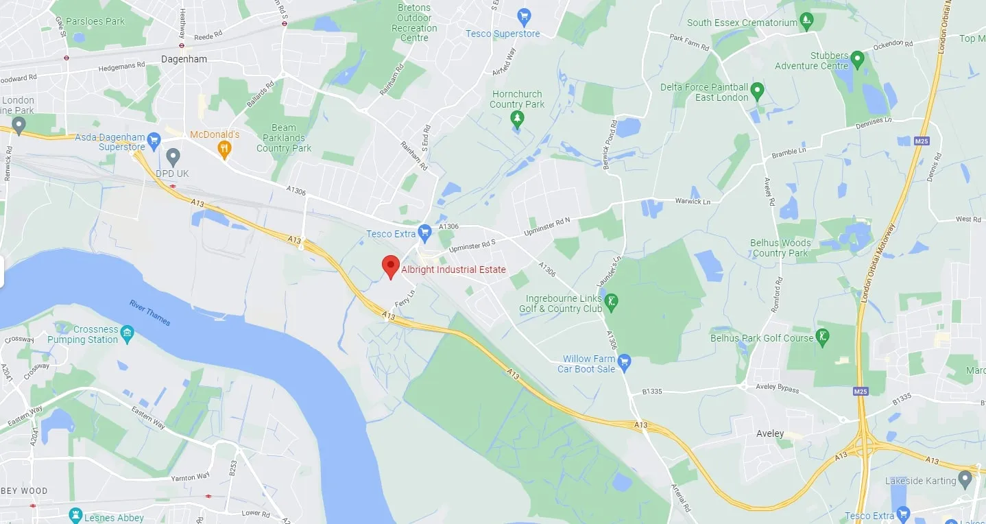 map of our location