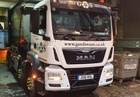 close up of a truck
